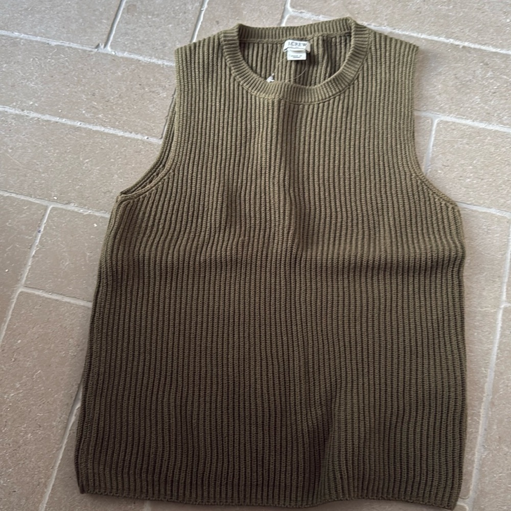 Never worn jcrew sweater vest